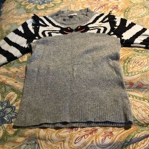 Crew cuts by j crew zebra sweater